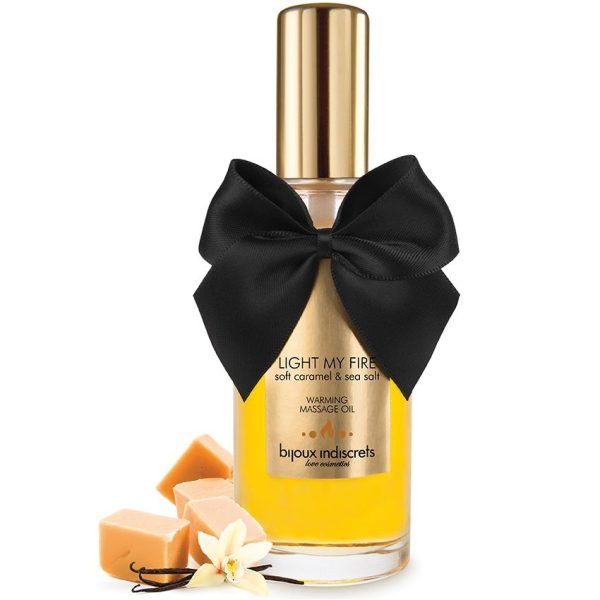 BIJOUX LOVE COSMETIQUES – bijoux - masažo aliejus šilumos efektu karamelės aromatu - Image 3