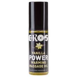 EROS POWER LINE - Vanilinis masažo aliejus 100 ml