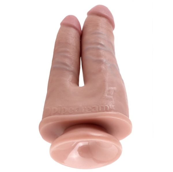 KING COCK – dvigubas įsiskverbimas kūno spalvos - Image 3