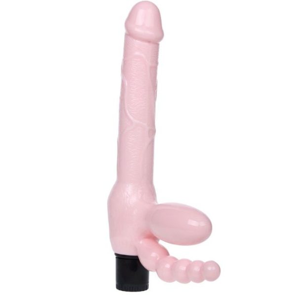 BAILE – tpr diržas harnesas su vibracijom ir analine stimuliacija 25.4 cm