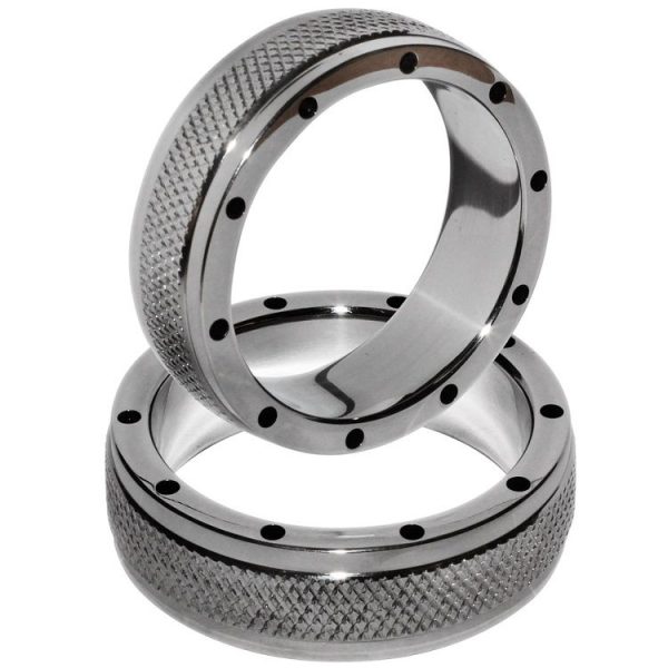 METAL HARD – metalinis žiedas peniui ir kiaušidėms 50mm - Image 2