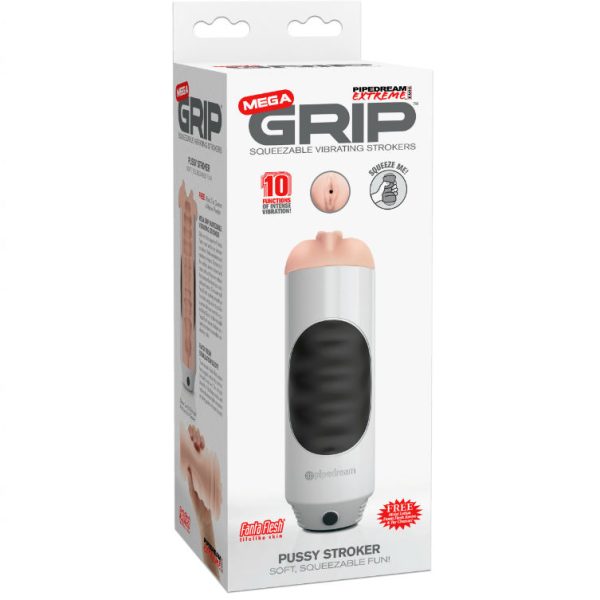 EXTREME TOYZ – pipedream mega grip vaginos masturbatorius vibratorius - Image 2