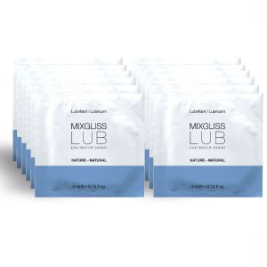 MIXGLISS - Natūralus Lubrikantas 12 x 4 ml