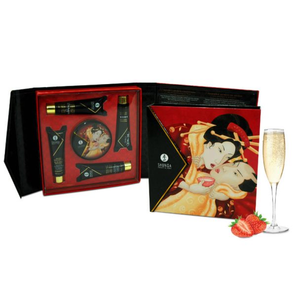 SHUNGA KITS – shunga - slapti geiša braškės ir kava rinkinys - Image 3