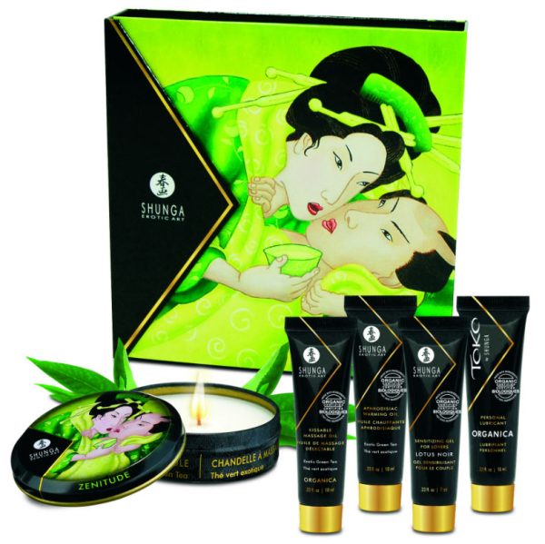 SHUNGA KITS – shunga - slapta geaša organinis žaliosios arbatos rinkinys