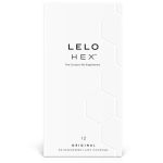 LELO - HEX Prezervatyvai 12 vnt.
