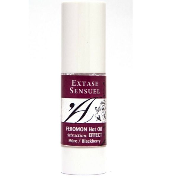 EXTASE SENSUAL – šilumos efektas masažo aliejus su juodąja uogom 30 ml - Image 2