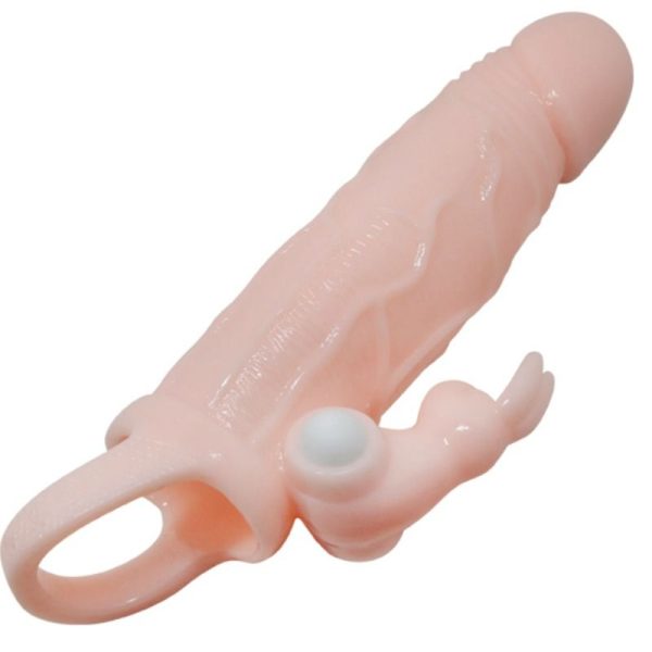 BAILE FOR HIM – baile - drąsus vyras penio dangtis su triušiu ir dviem varikliais 16.5 cm