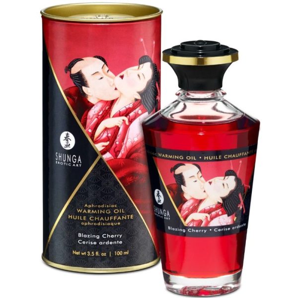 SHUNGA OILS – shunga - intensyvių kirštų aromato masažo aliejus 100 ml
