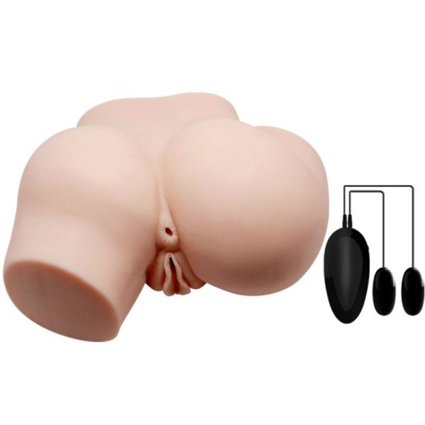 CRAZY BULL – realistiškas anusas su vagina ir vibracija - Image 2