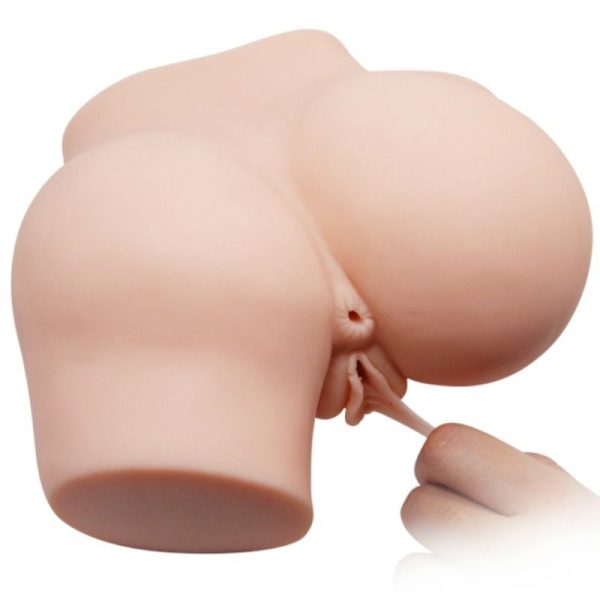CRAZY BULL – realistiškas anusas su vagina ir vibracija