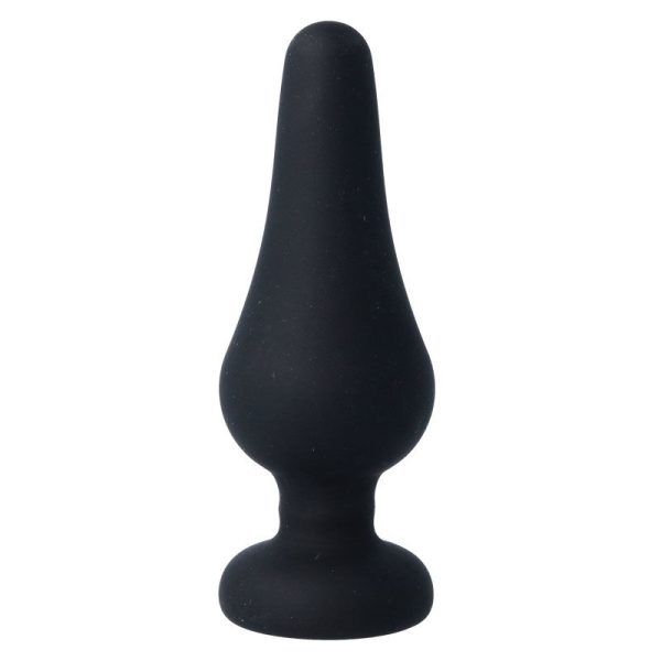 INTENSE ANAL TOYS – intense - anal plug pipo l juodas silikonas 13 cm - Image 3
