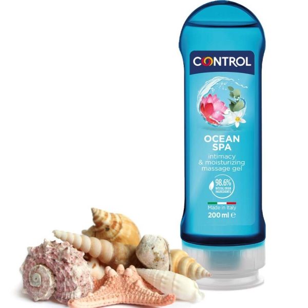 CONTROL LUBES – control - 2 in 1 masaža ir malonumas viduržemio jūra 200 ml