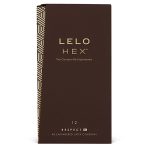 LELO - HEX Prezervatyvai Respect XL 12 vnt.