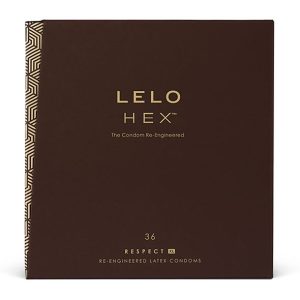 LELO – hex kondomai respect xl 36 pak.