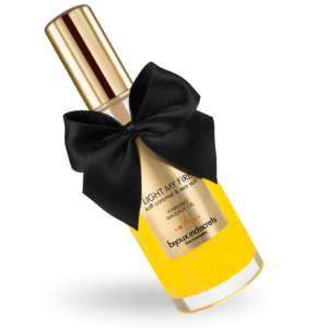 BIJOUX LOVE COSMETIQUES – bijoux - masažo aliejus šilumos efektu karamelės aromatu