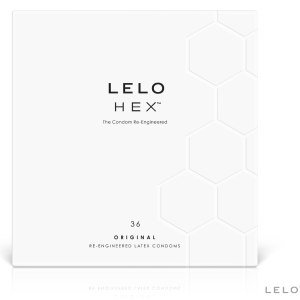 LELO – hex kondomų dėžutė 36 vienetai