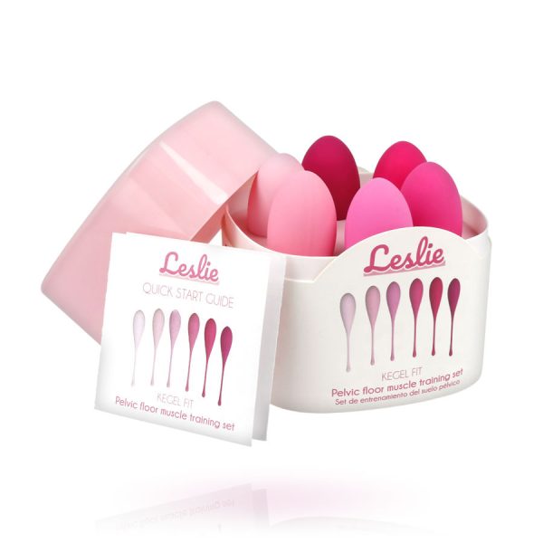 LESLIE – kegel fit pelvinių raumenų treniravimo rinkinys 6 svoriai