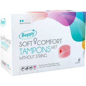 BEPPY - Minkšti Drėgni Tamponai 8 vnt.