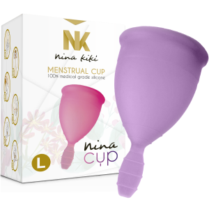 NINA KIKÍ - Menstruacinė Taurelė Violetinė L Dydžio