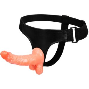 BAILE HARNESS COLLECTION – baile - diržas su realistišku peniu ir ultra aistringais reguliuojamais kelnės 15,5 cm
