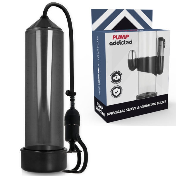 PUMP ADDICTED – rx5 juodas vibratorius