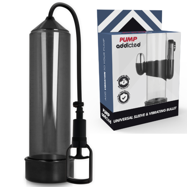 PUMP ADDICTED – rx7 juodas vibratorius