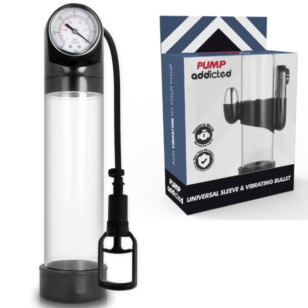 PUMP ADDICTED – rx9 perspėjantis vibratorius