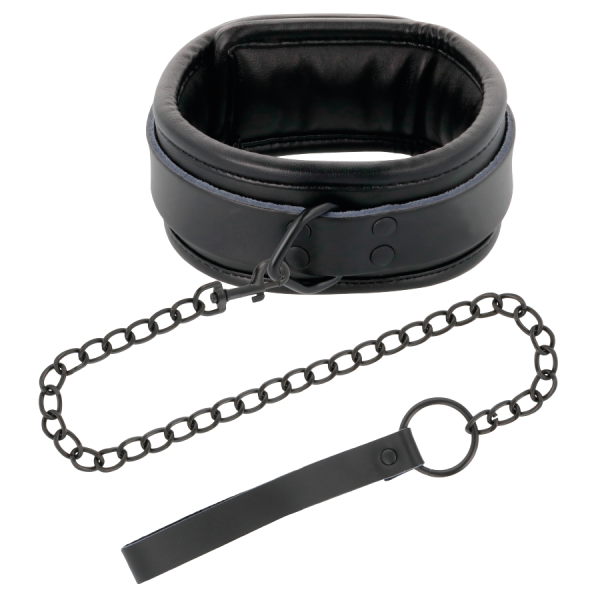 DARKNESS BONDAGE – darkness - juodas kaklo vėrinys su grandine - Image 2