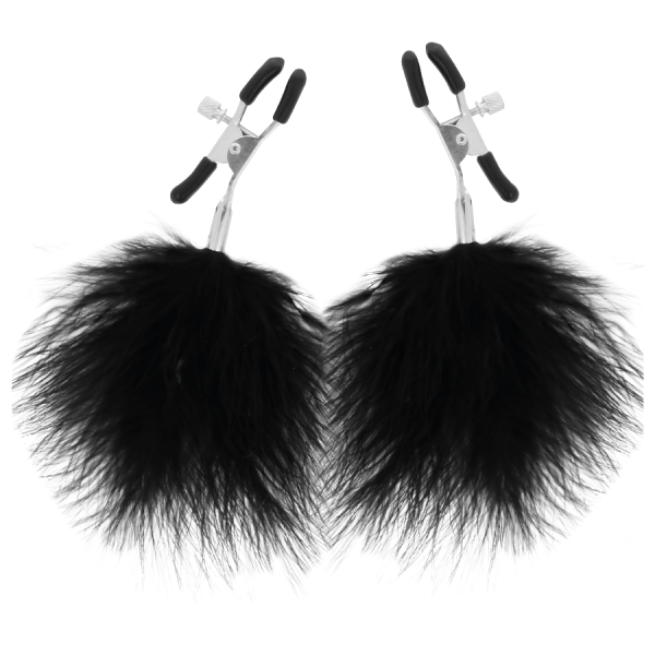 DARKNESS SENSATIONS – darkness - pom-pom nipple spaustukai 2 - Image 3
