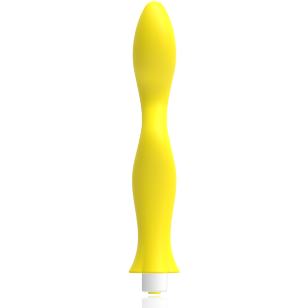 G-SPOT – gavyn G-SPOT vibratorius geltonas - Image 3