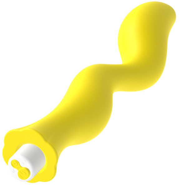 G-SPOT – gavyn G-SPOT vibratorius geltonas - Image 2