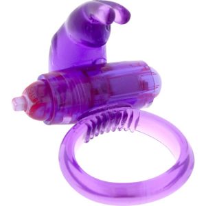 SEVEN CREATIONS – lilac silikoninis vibratoriaus žiedas