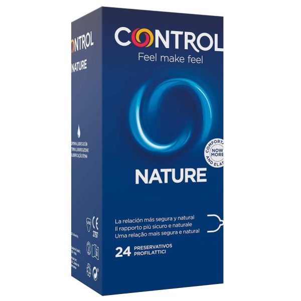 CONTROL CONDOMS – control - adapta nature prezervatyvai 24 vienetės