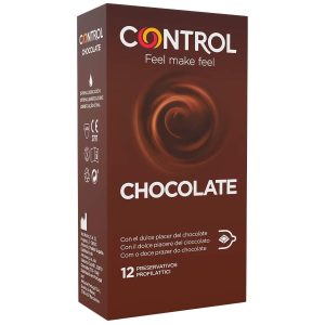 CONTROL CONDOMS – control - adapta šokolado prezervatyvai 12 vienetų