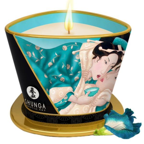 SHUNGA CANDLES – shunga - salos žiedai masažo žvakė 170 ml