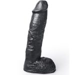 HUNG SYSTEM - Realistiškas juodas dildo 24CM