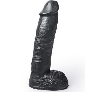 HUNG SYSTEM - Realistiškas juodas dildo 24CM