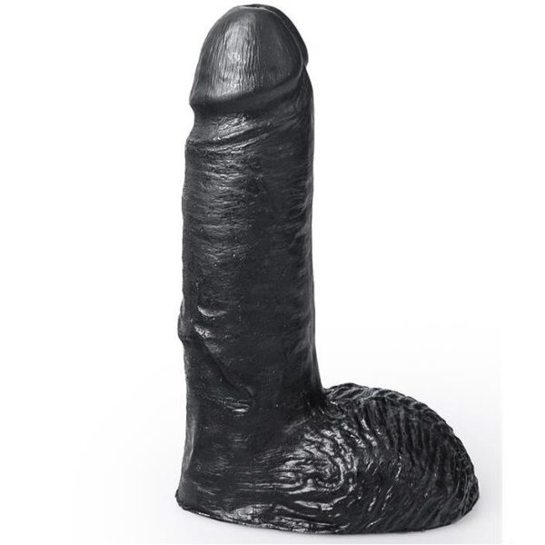 HUNG SYSTEM – realistiškas dildas juodos spalvos cesar 19 cm