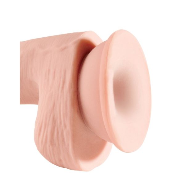 KING COCK PLUS – king cock - triple density dildo 19 cm - Image 3