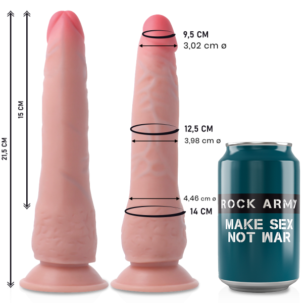 ROCK ARMY – rockarmy - dual density krusaderis 21.5 cm -o- 4.46 cm - Image 3
