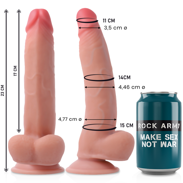ROCK ARMY – rockarmy - dual density leopard 23 cm -o- 4.77 cm - Image 3