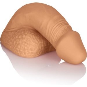 CALEXOTICS - Silikoninis Pakavimo Penis 12.75 cm Karamelė