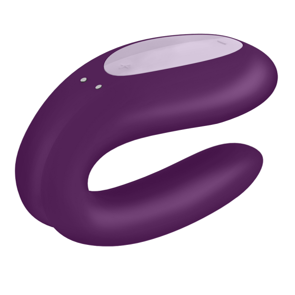 SATISFYER CONNECT – satisfyer - duble džio su programėle purpurinis - Image 3