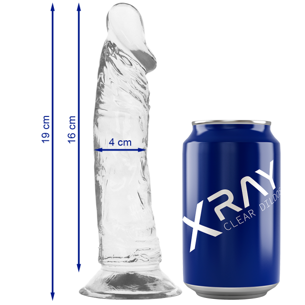 X RAY – aiškus penisas 19 cm -o- 4 cm