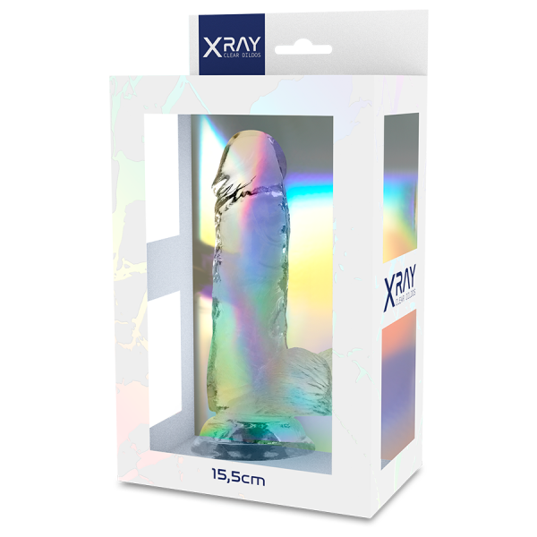 X RAY – aiškus penisas su kiaušiniais 15.5 cm -o- 3.5 cm - Image 2