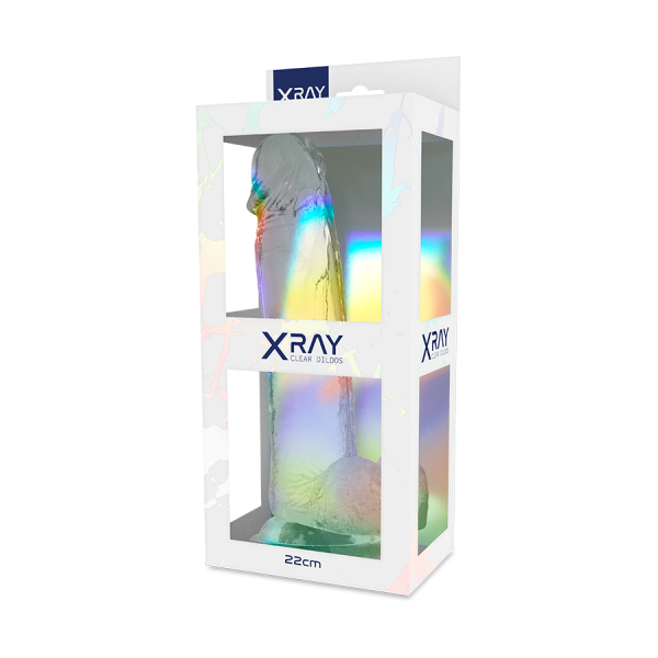 X RAY – aiškus penisas su kiaušiniais 22 cm -o- 4.6 cm - Image 2