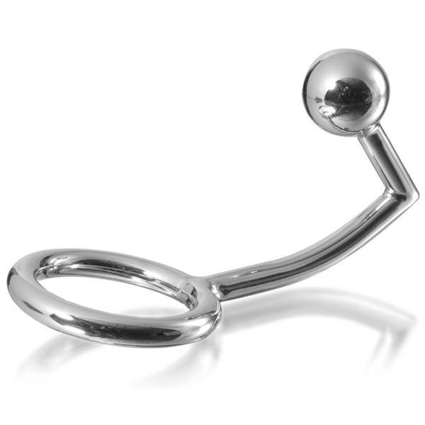 METAL HARD – penio žiedas su analiniu kamščiu 40mm - Image 2