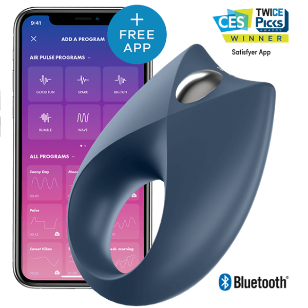 SATISFYER CONNECT – satisfyer - galingas royal one žiedas vibratorius