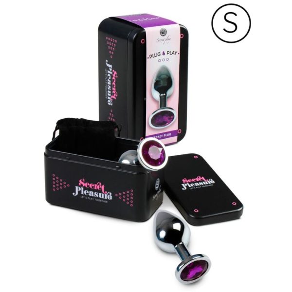 SECRETPLAY TOYS – secretplay - analinis kamštis lila s - Image 2